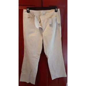 NWT Dockers Pants Mid Rise Curvy Fit Sz 14 Long Khaki Womens
